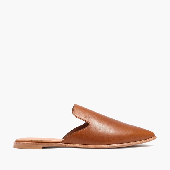 New MADEWELL The Gemma Mule in English Saddle Leather - Picture 2 of 5